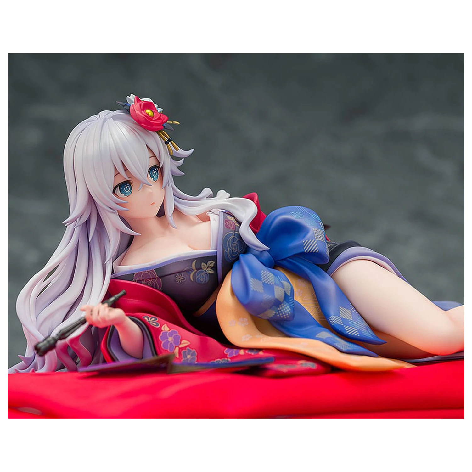 Neptunia x Senran Kagura 1/7 Black Heart Kimono Ver. szobor figura 10 cm  termékfotó