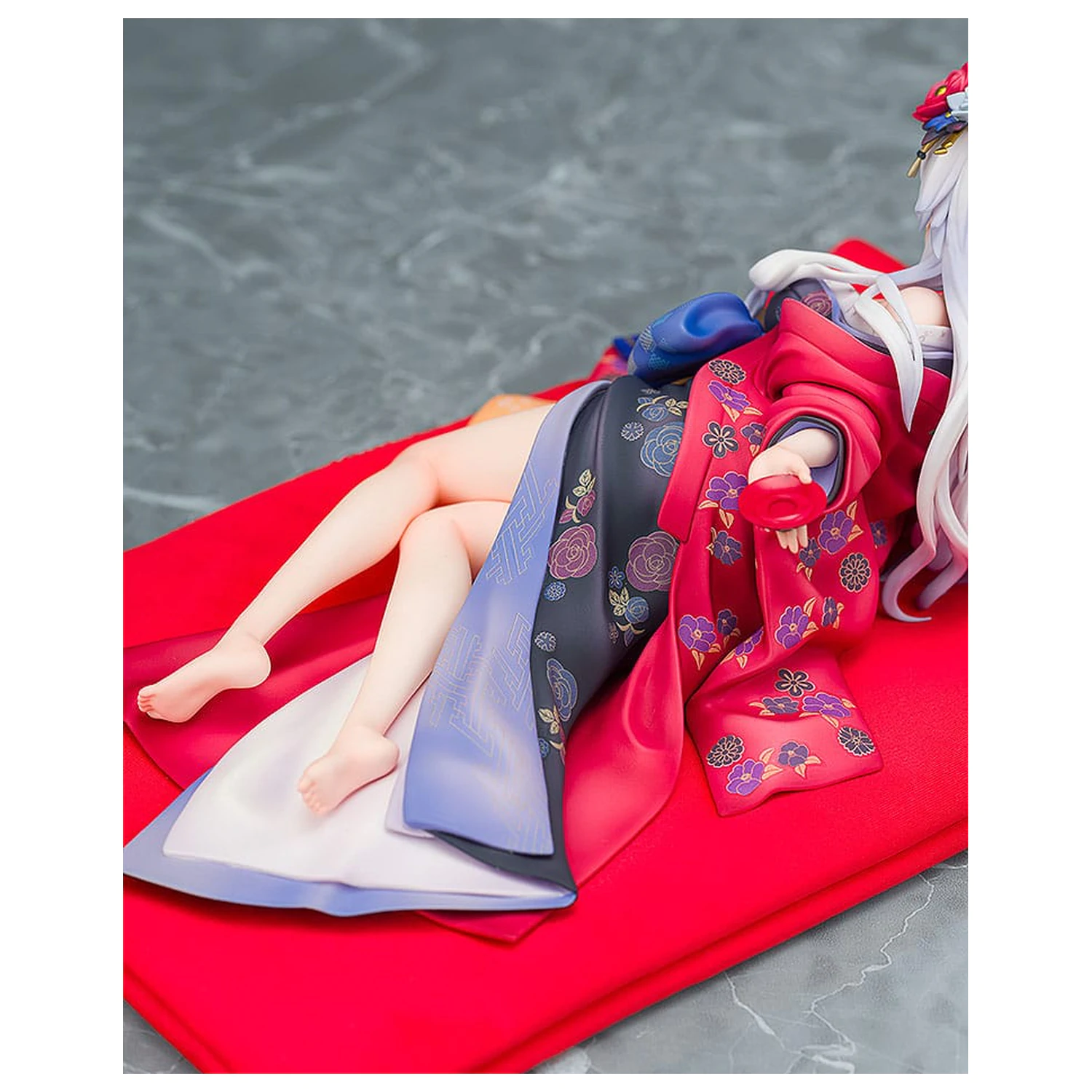 Neptunia x Senran Kagura 1/7 Black Heart Kimono Ver. szobor figura 10 cm  termékfotó
