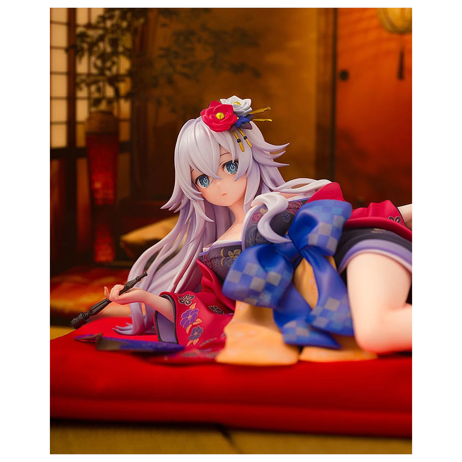 Neptunia x Senran Kagura 1/7 Black Heart Kimono Ver. szobor figura 10 cm  termékfotó