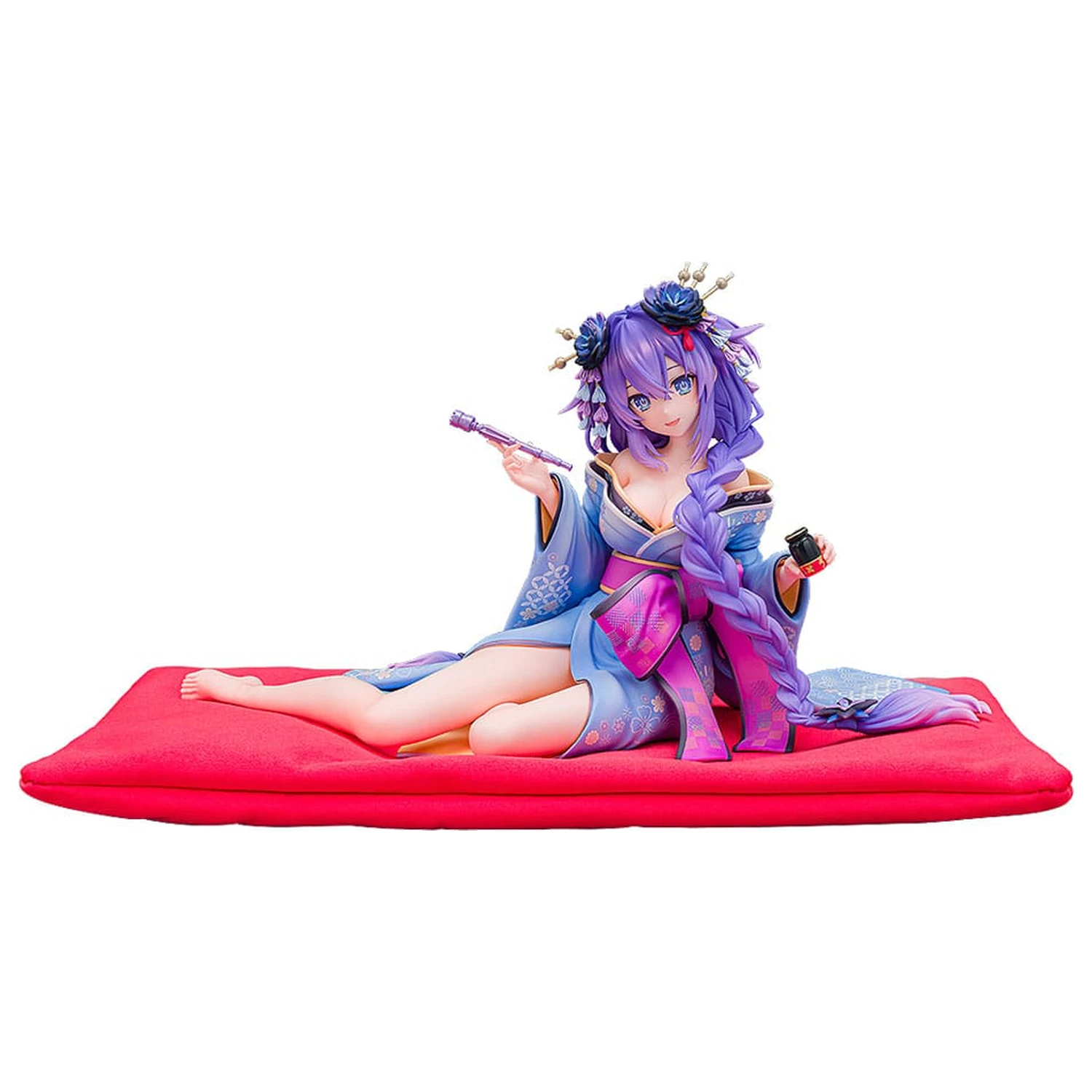 Neptunia x Senran Kagura 1/7 Purple Heart Kimono Ver. szobor figura 13 cm  termékfotó