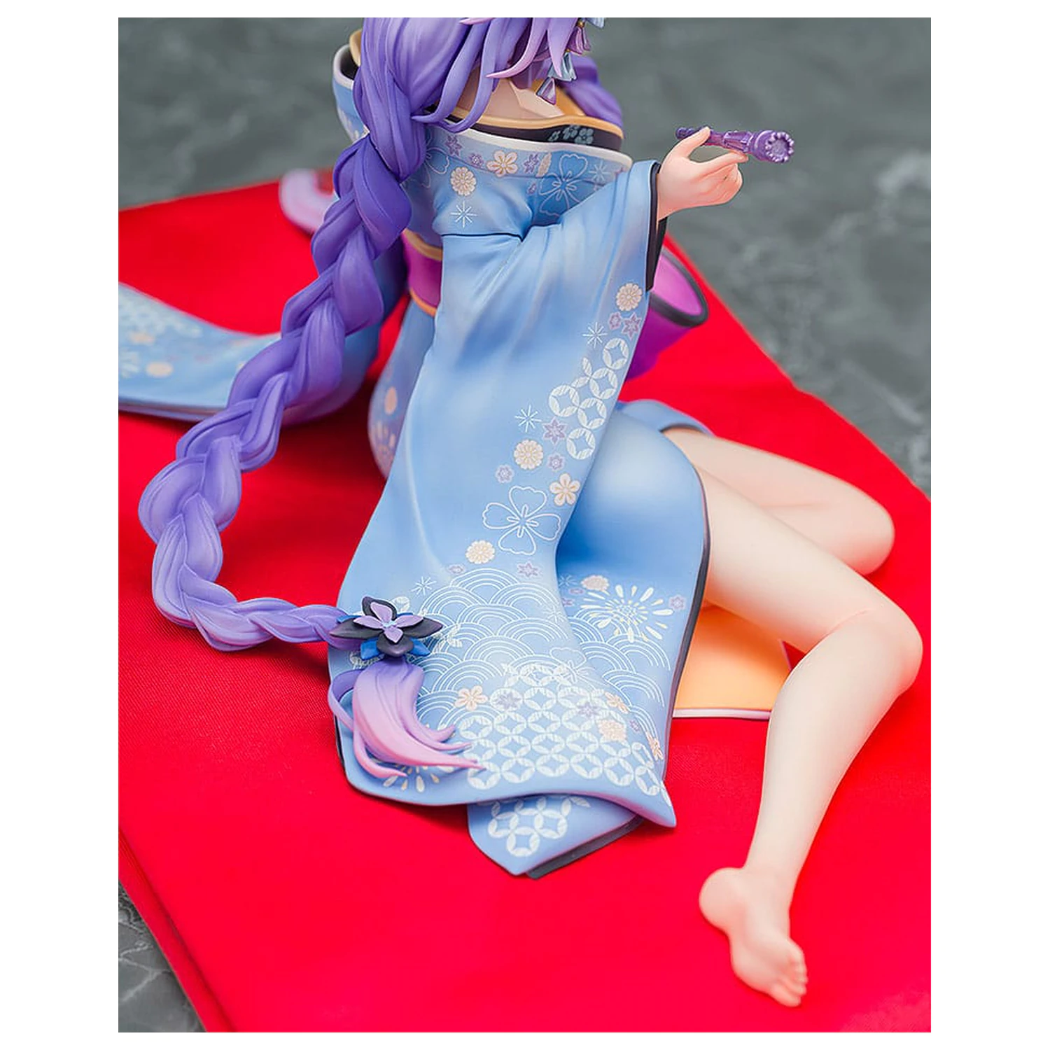 Neptunia x Senran Kagura 1/7 Purple Heart Kimono Ver. szobor figura 13 cm  termékfotó