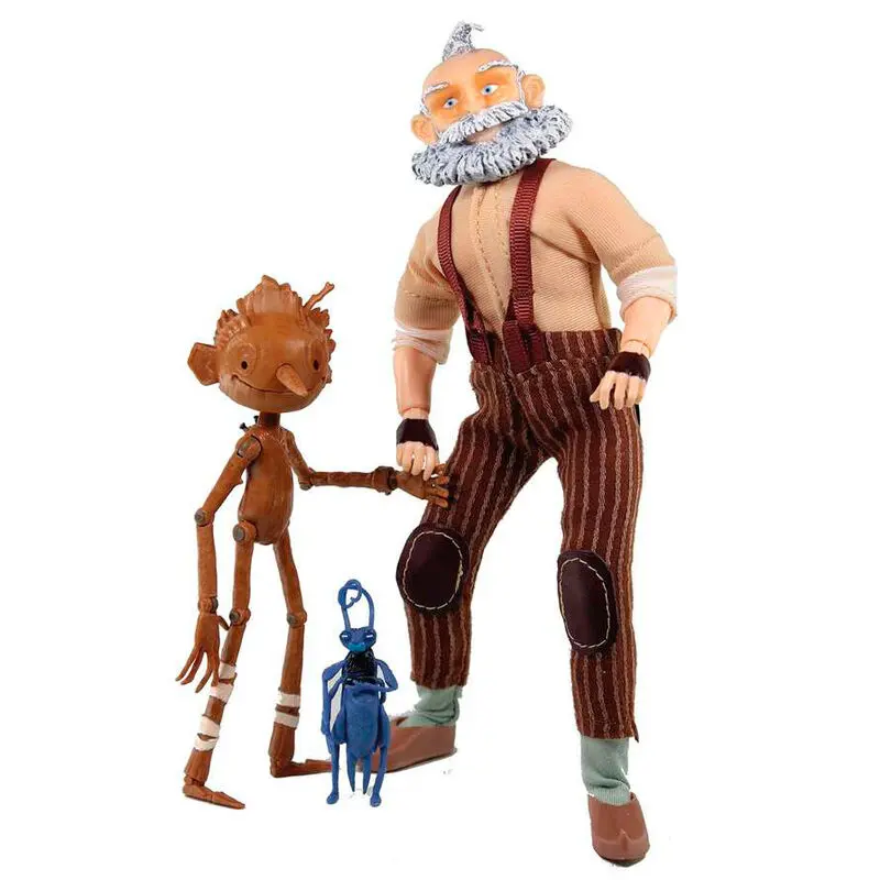 Netflix Pinocho Gepetto &amp; Cricket figura csomag 20cm termékfotó