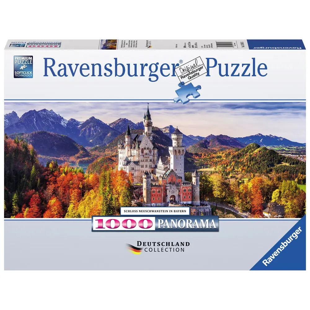 Neuschwanstein Castle Bavaria puzzle 1000db-os termékfotó