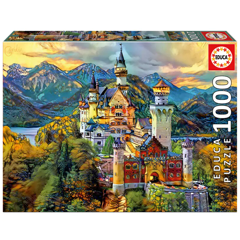 Neuschwanstein Castle puzzle 1000db-os termékfotó
