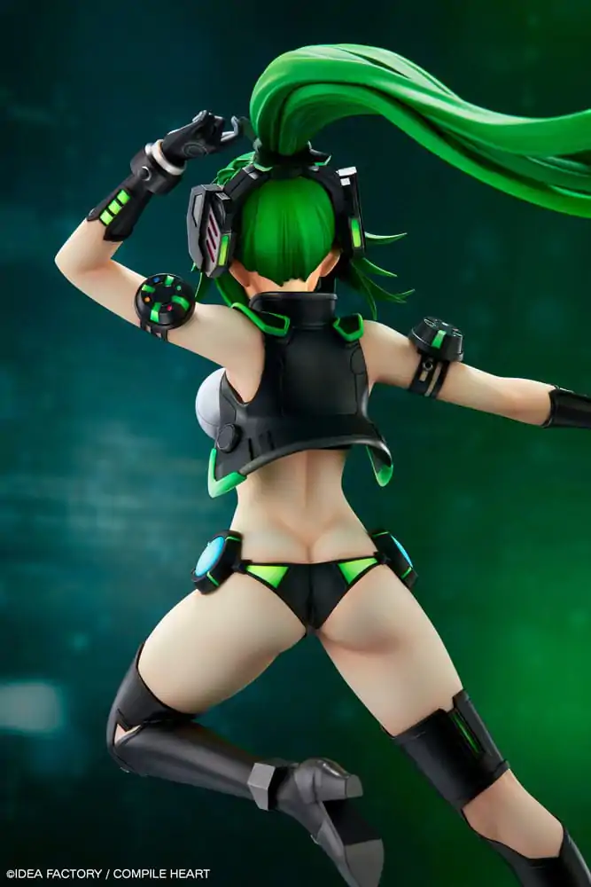 New Dimension Game Neptunia VII 1/7 Next Green PVC szobor figura Limitált kiadás 38 cm termékfotó