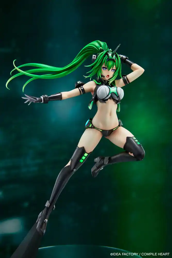 New Dimension Game Neptunia VII 1/7 Next Green PVC szobor figura Limitált kiadás 38 cm termékfotó