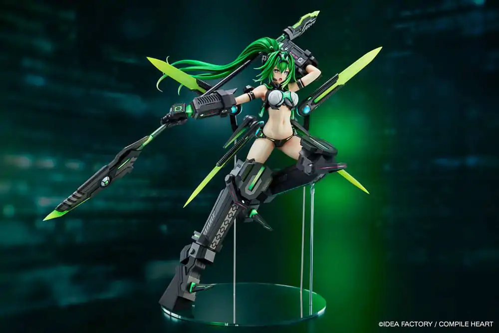 New Dimension Game Neptunia VII 1/7 Next Green PVC szobor figura Limitált kiadás 38 cm termékfotó
