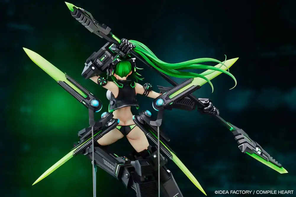 New Dimension Game Neptunia VII 1/7 Next Green PVC szobor figura Limitált kiadás 38 cm termékfotó