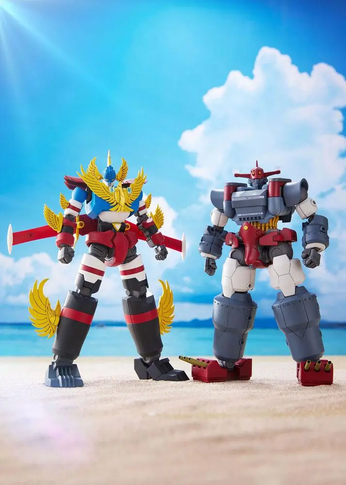 New Gattai Series Robot Gattai Musashi &amp; Nagisa Jinguji Műanyag modell készlet 14 - 17 cm termékfotó