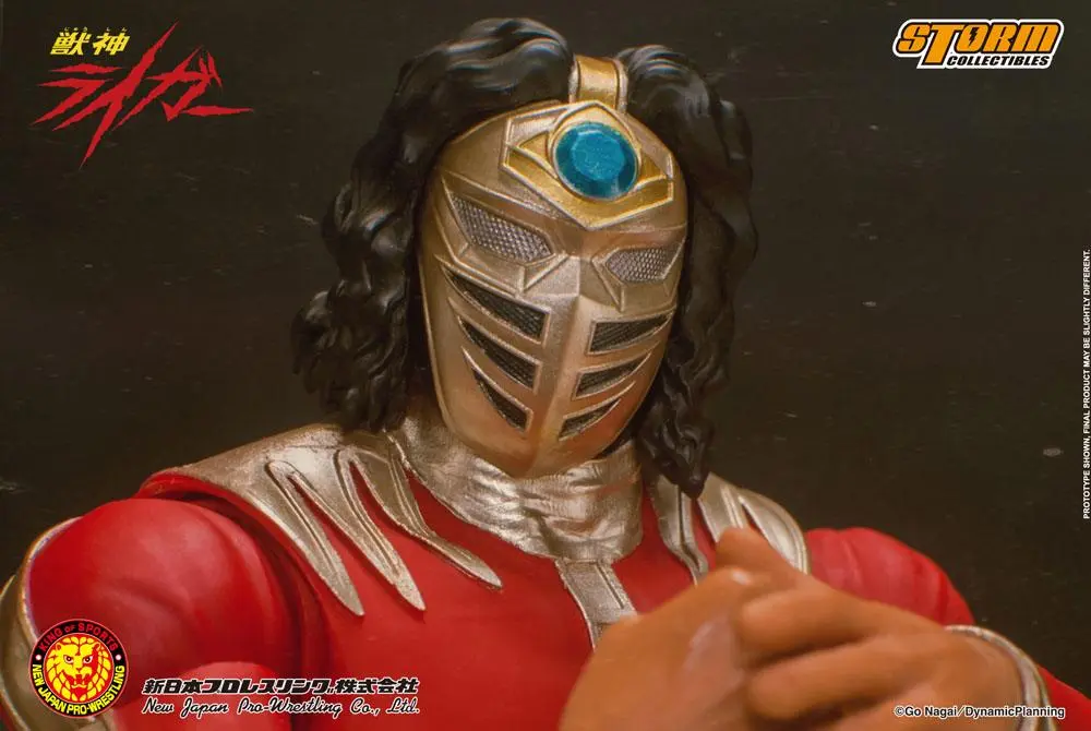 New Japan Pro Wrestling 1/12 Jyushin Liger akciófigura 17 cm termékfotó