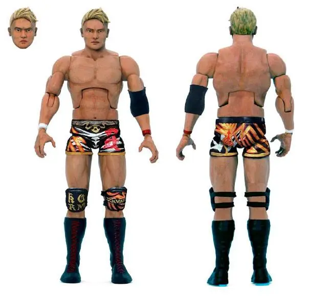New Japan Pro-Wrestling Ultimates Wave 1 Kazuchika Okada akciófigura 18 cm termékfotó