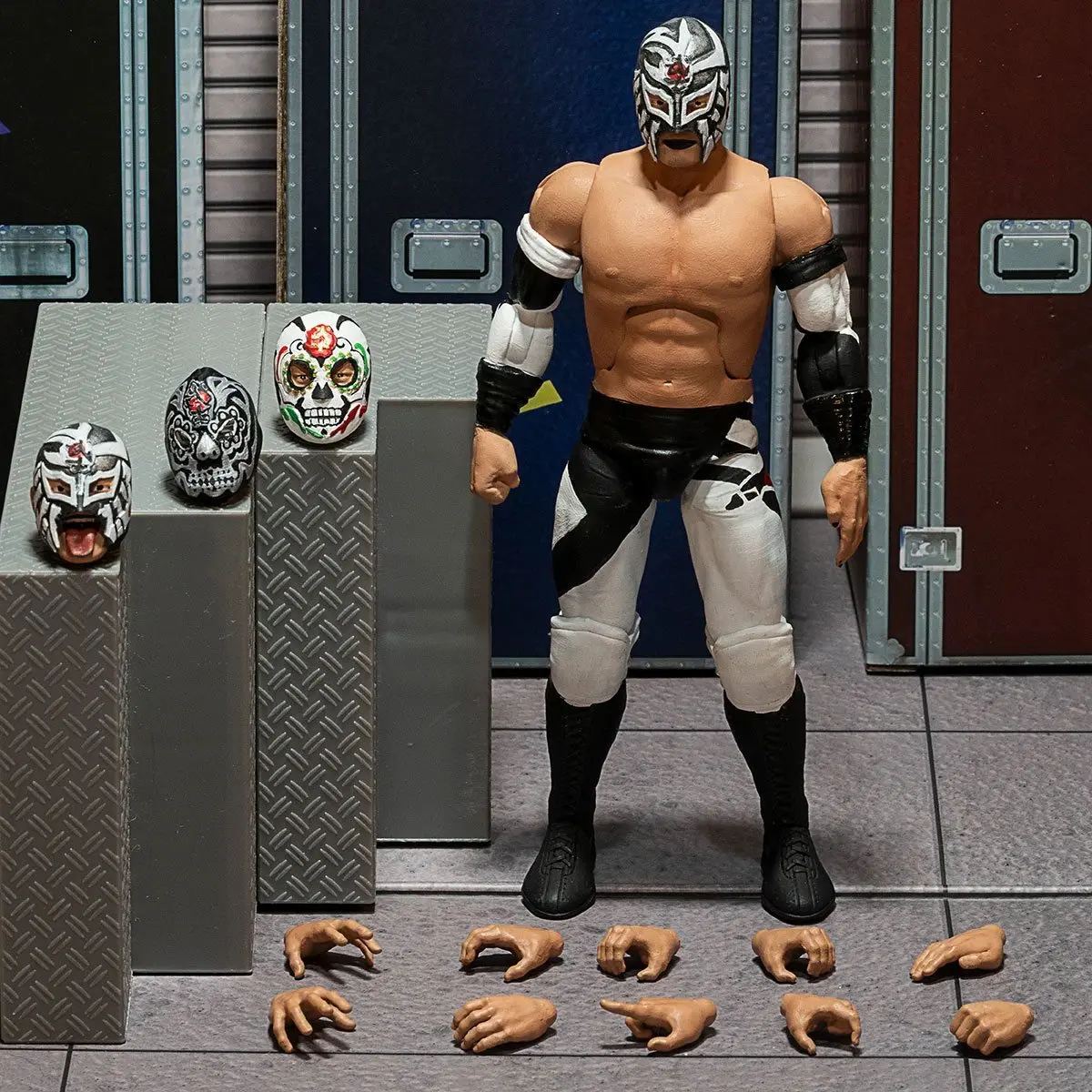 New Japan Pro-Wrestling Ultimates Wave 2 Bushi akciófigura 18 cm termékfotó
