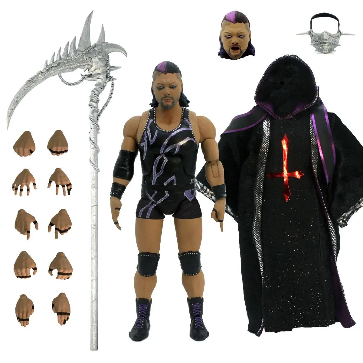 New Japan Pro-Wrestling Ultimates Wave 2 Evil akciófigura 18 cm termékfotó