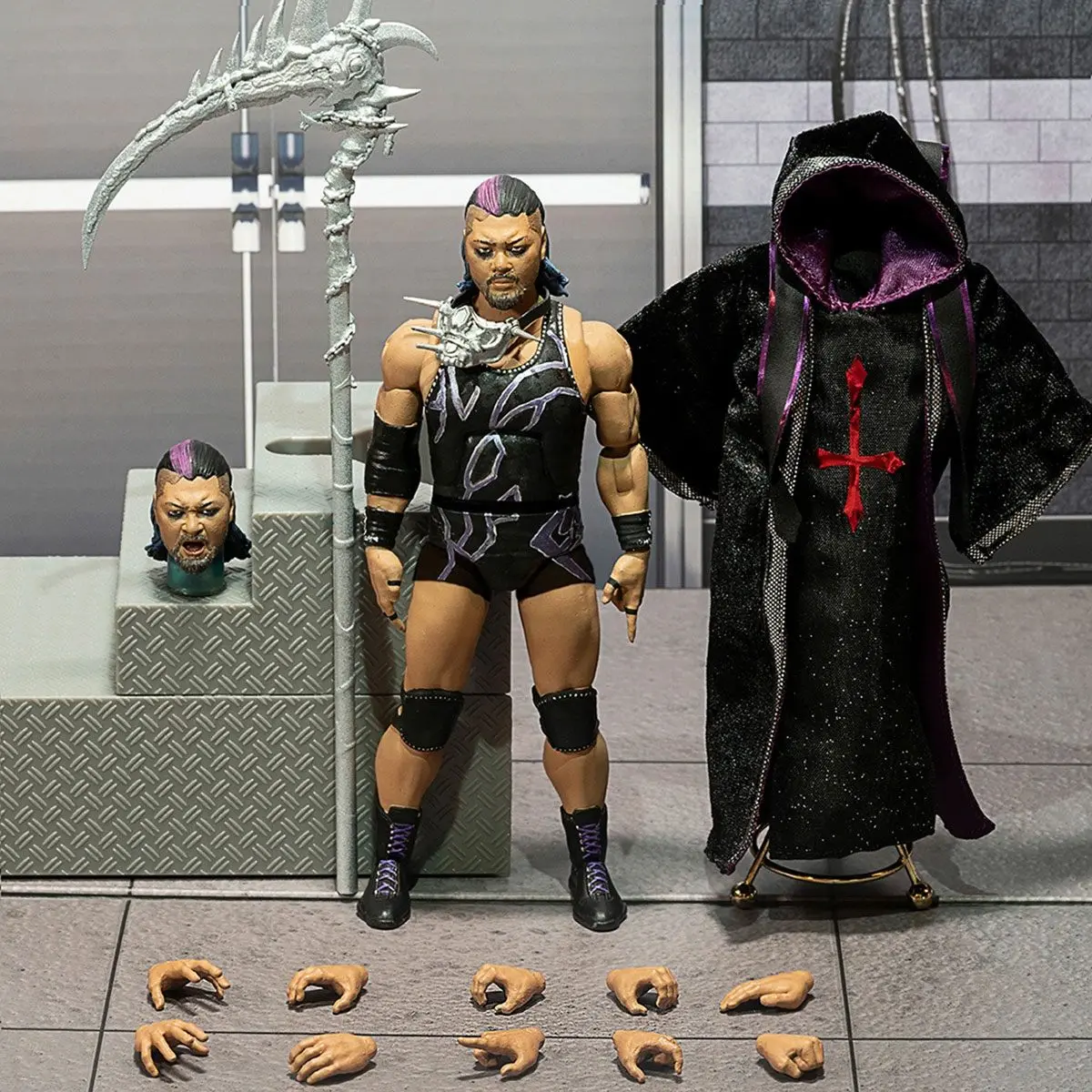 New Japan Pro-Wrestling Ultimates Wave 2 Evil akciófigura 18 cm termékfotó