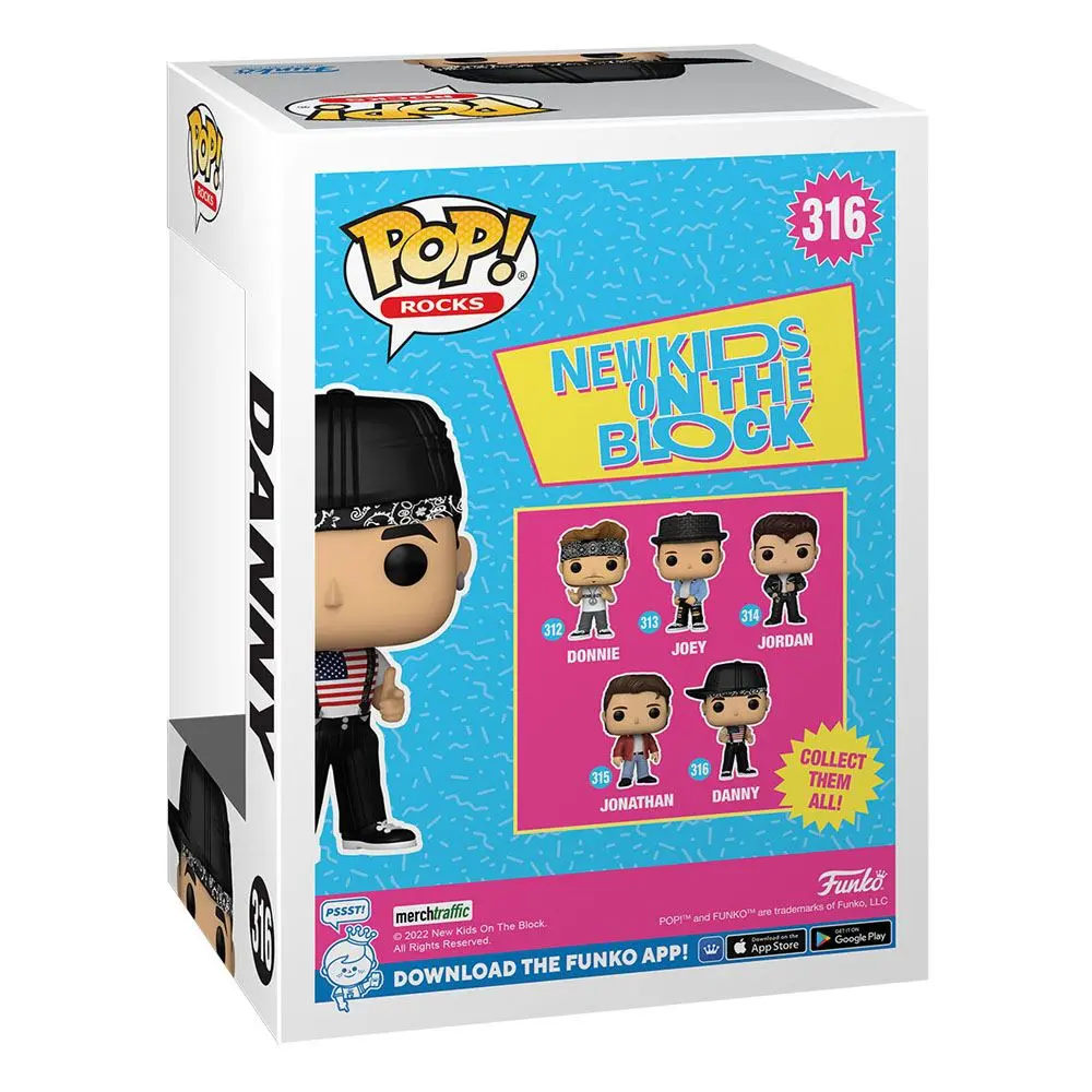 New Kids on the Block Funko POP! Rocks Vinyl figura Danny 9 cm termékfotó