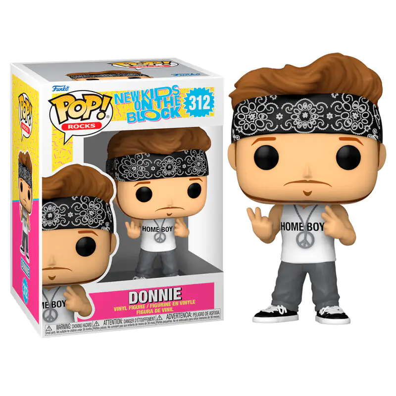 New Kids on the Block Funko POP! Rocks Vinyl figura Donnie 9 cm termékfotó