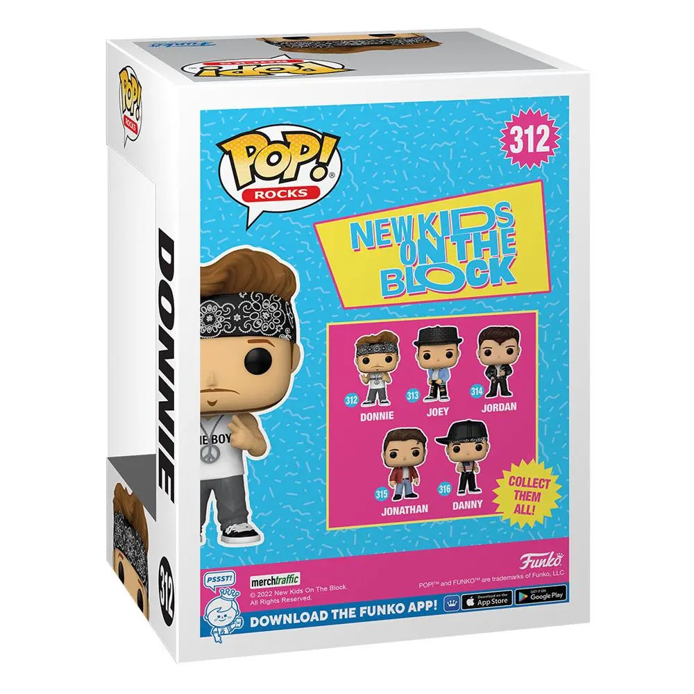 New Kids on the Block Funko POP! Rocks Vinyl figura Donnie 9 cm termékfotó