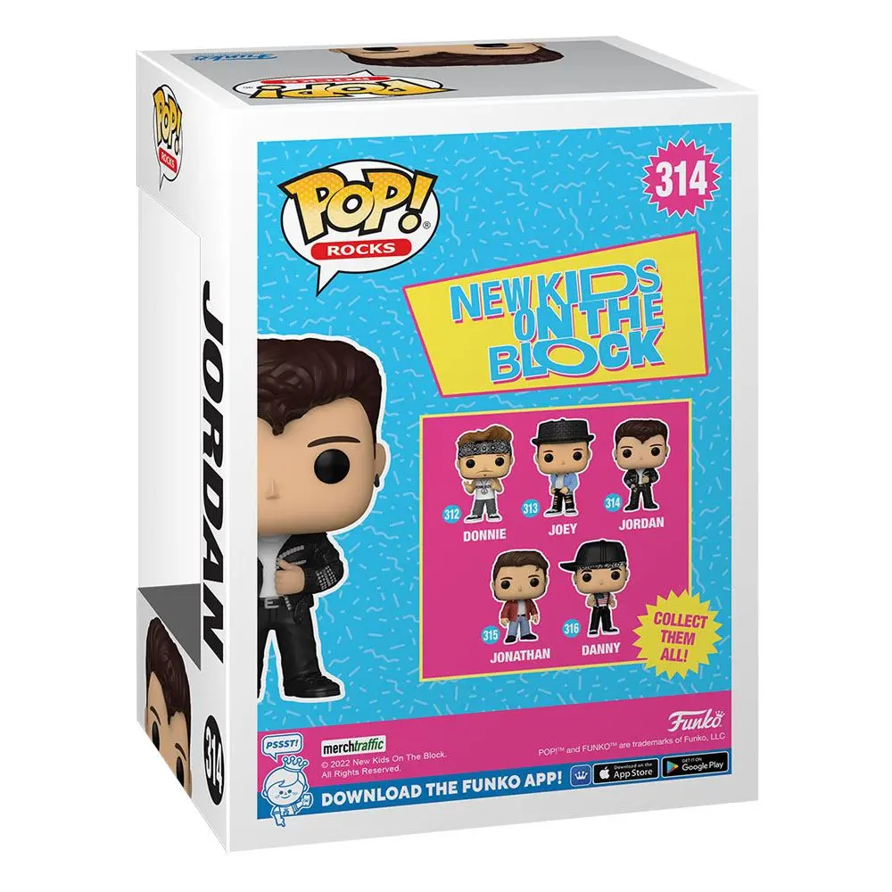 New Kids on the Block Funko POP! Rocks Vinyl figura Jordan 9 cm termékfotó