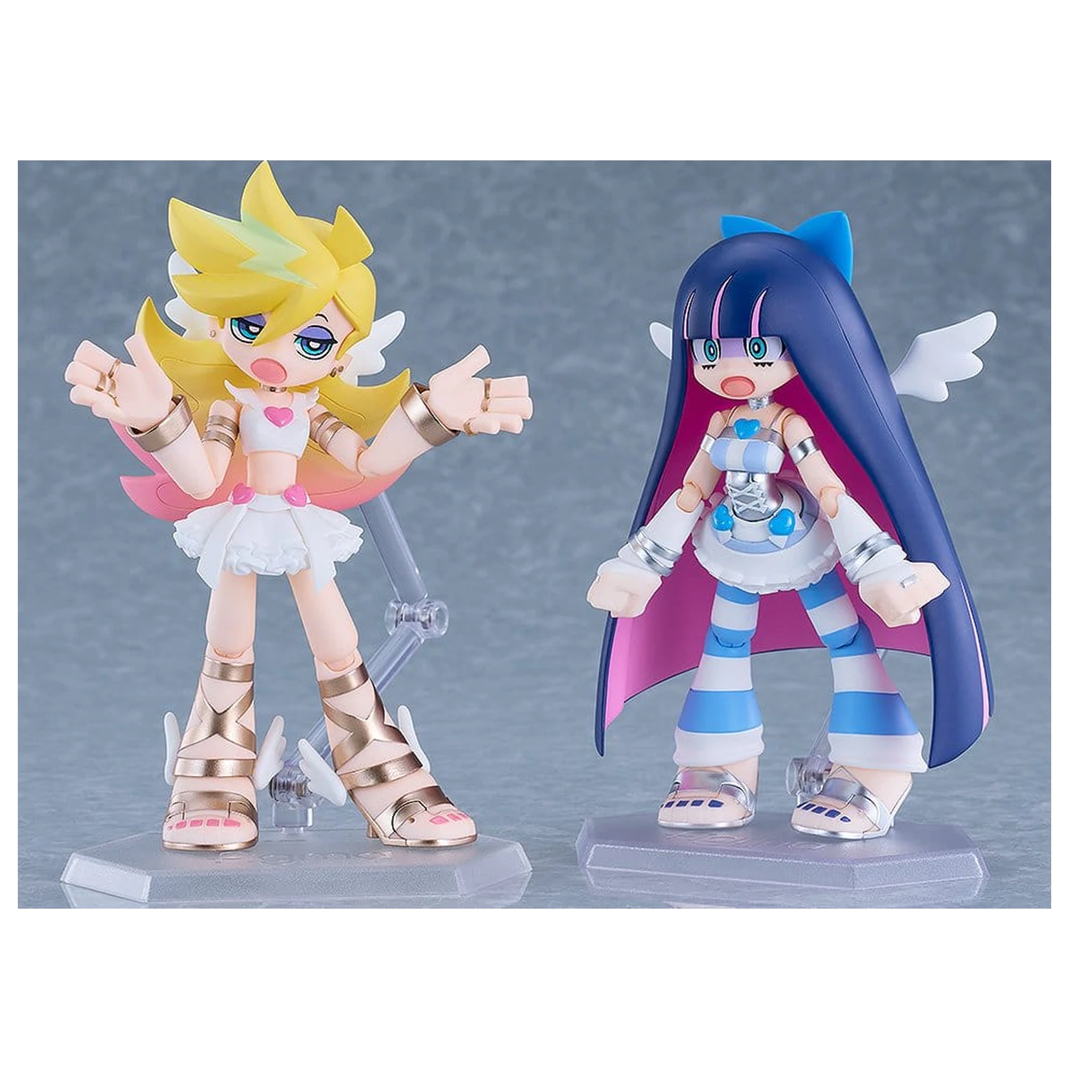 New Panty & Stocking with Garterbelt 2 db-os Figma akciófigura csomag Panty & Stocking: Angel ver. 12 cm termékfotó