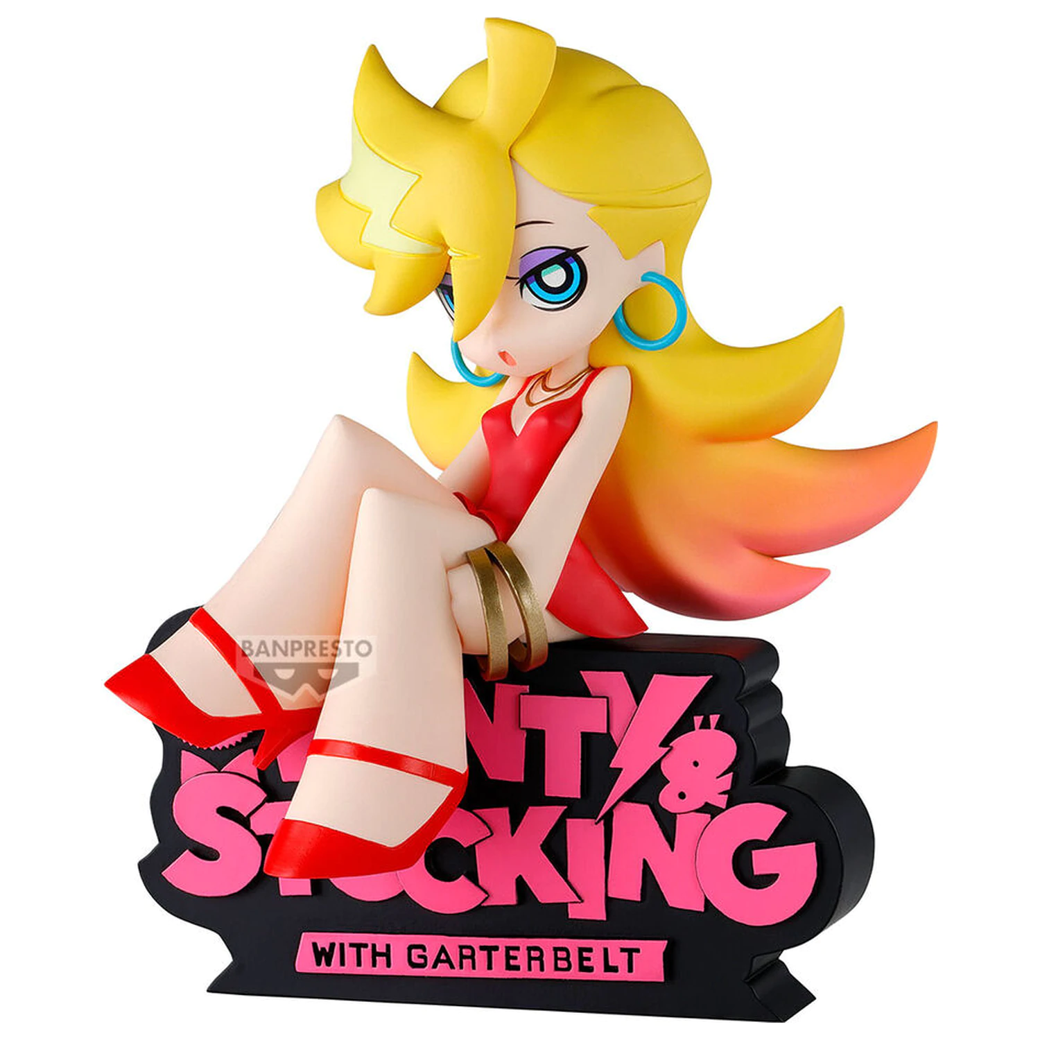 New Panty & Stocking with Garterbelt Monitor Top Figz Panty figura 12cm termékfotó