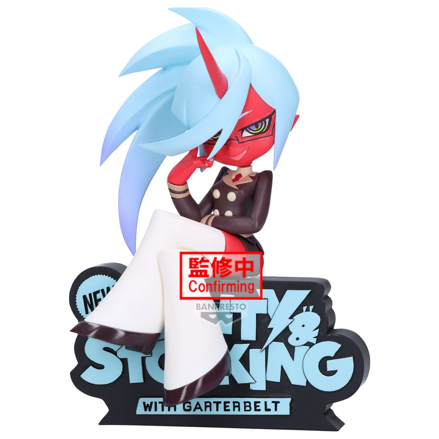 New Panty Stocking with Garterbelt Monitor Top Kneezokni figura 12cm termékfotó