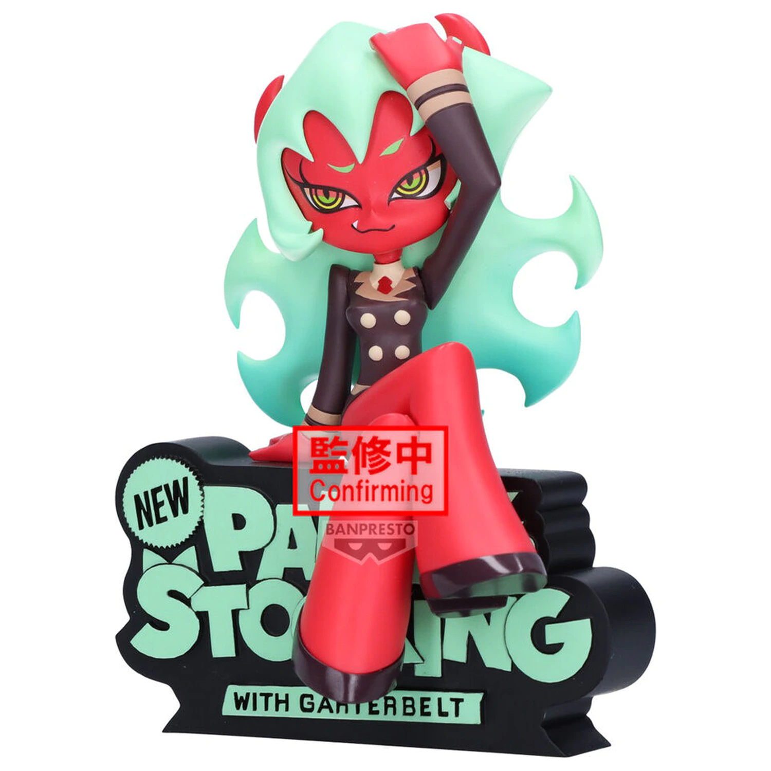 New Panty Stocking with Garterbelt Monitor Top Scanty figura 12cm termékfotó