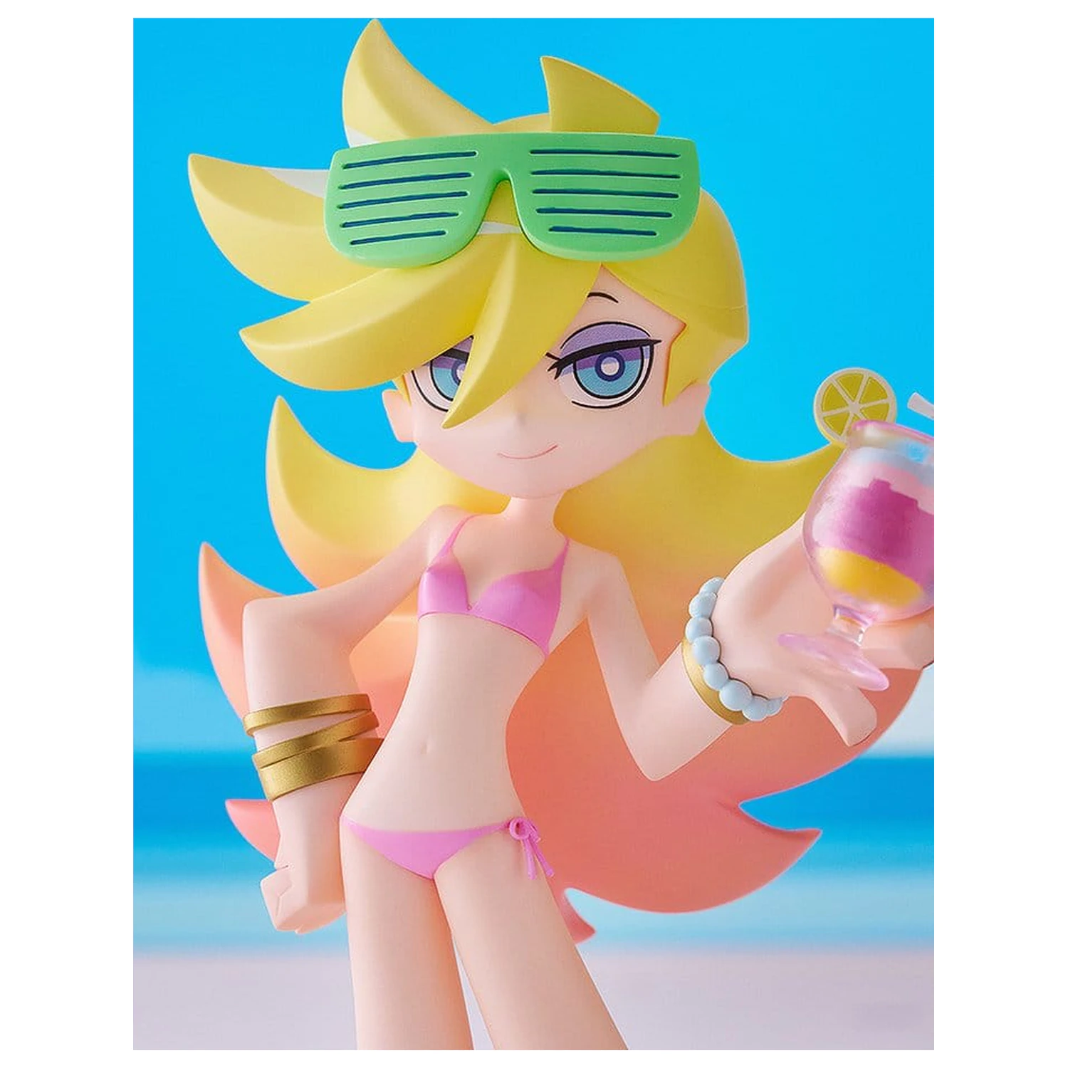 New Panty & Stocking with Garterbelt Pop Up Parade Beach Queens Panty L Size figura 19 cm termékfotó