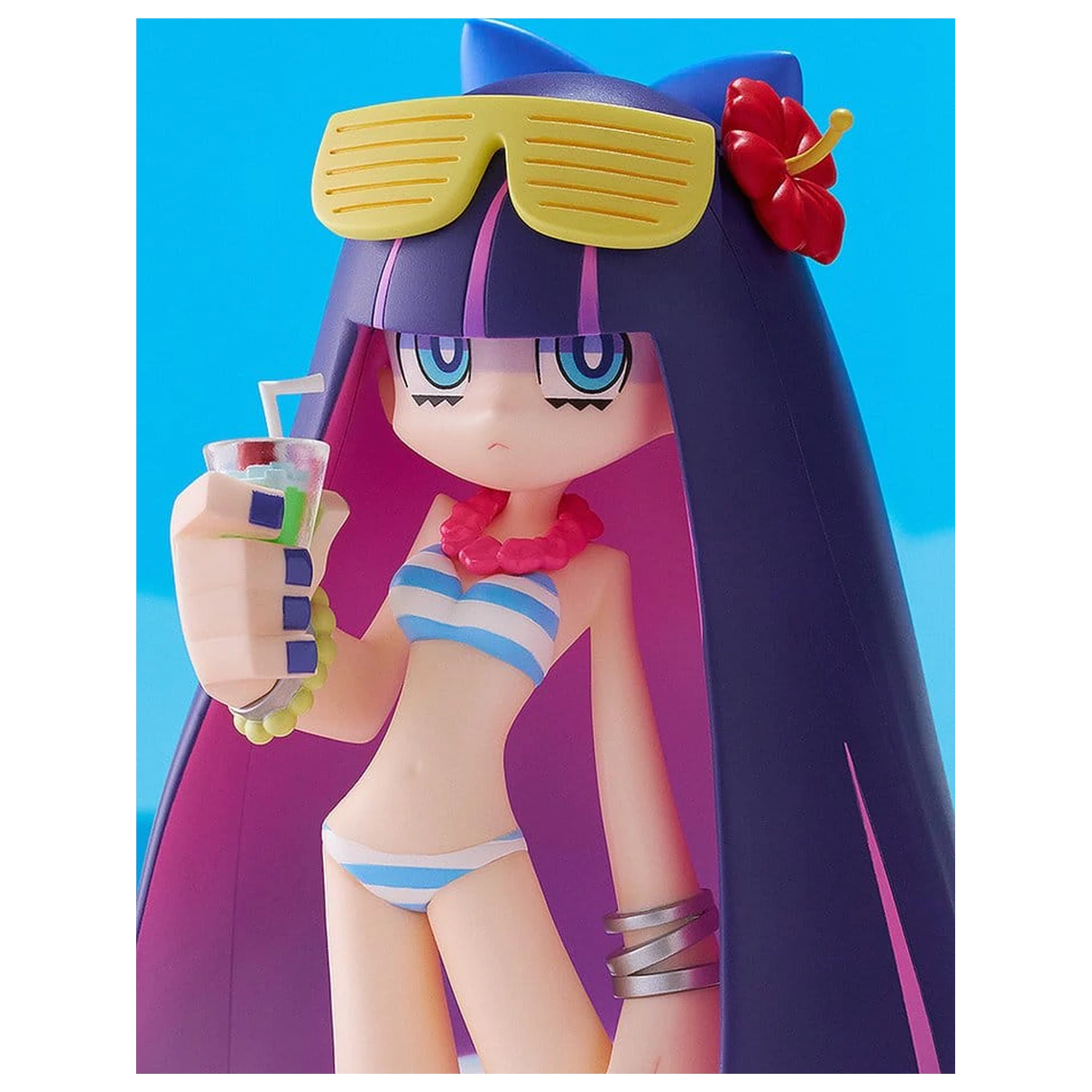New Panty & Stocking with Garterbelt Pop Up Parade Beach Queens Stocking L Size figura 19 cm termékfotó