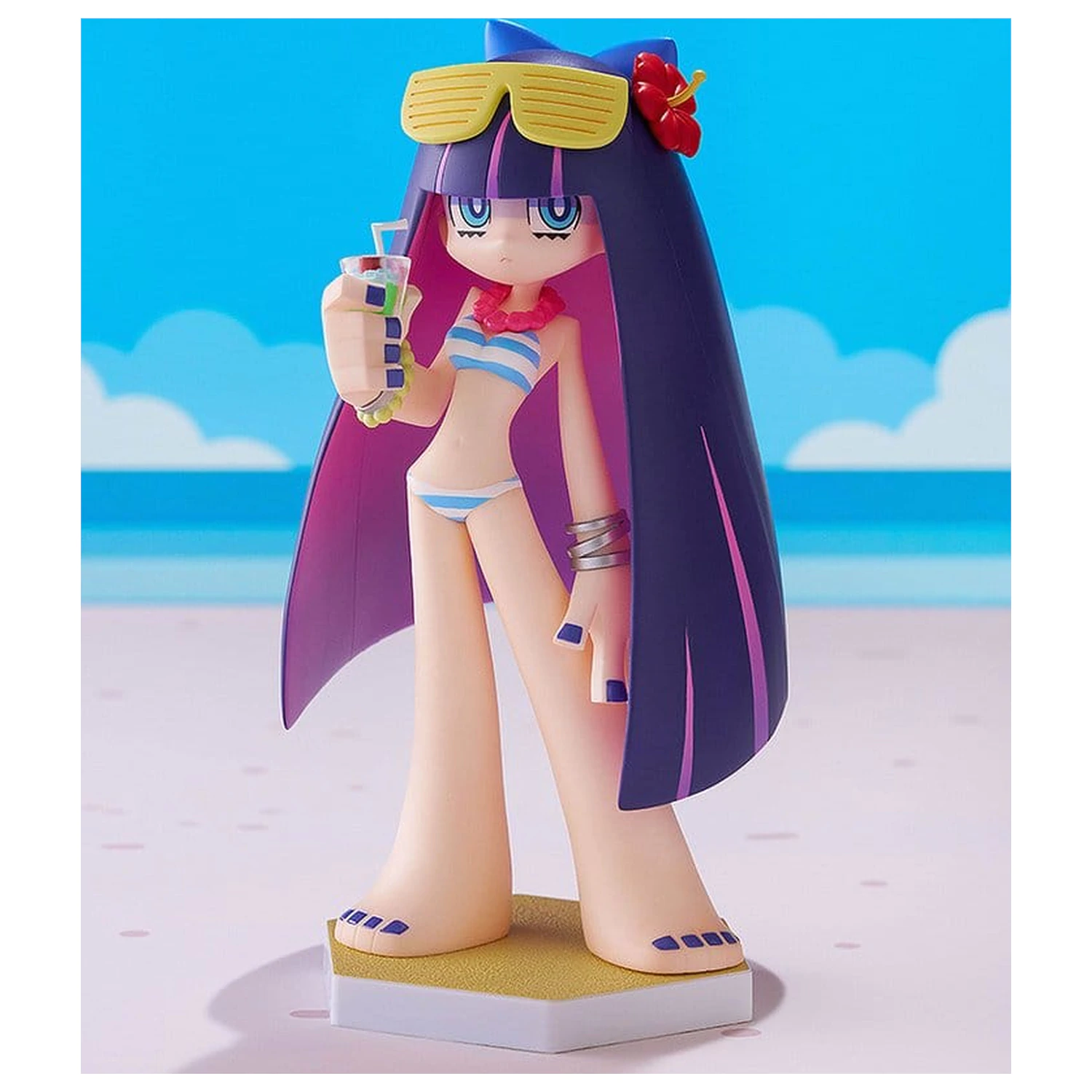 New Panty & Stocking with Garterbelt Pop Up Parade Beach Queens Stocking L Size figura 19 cm termékfotó