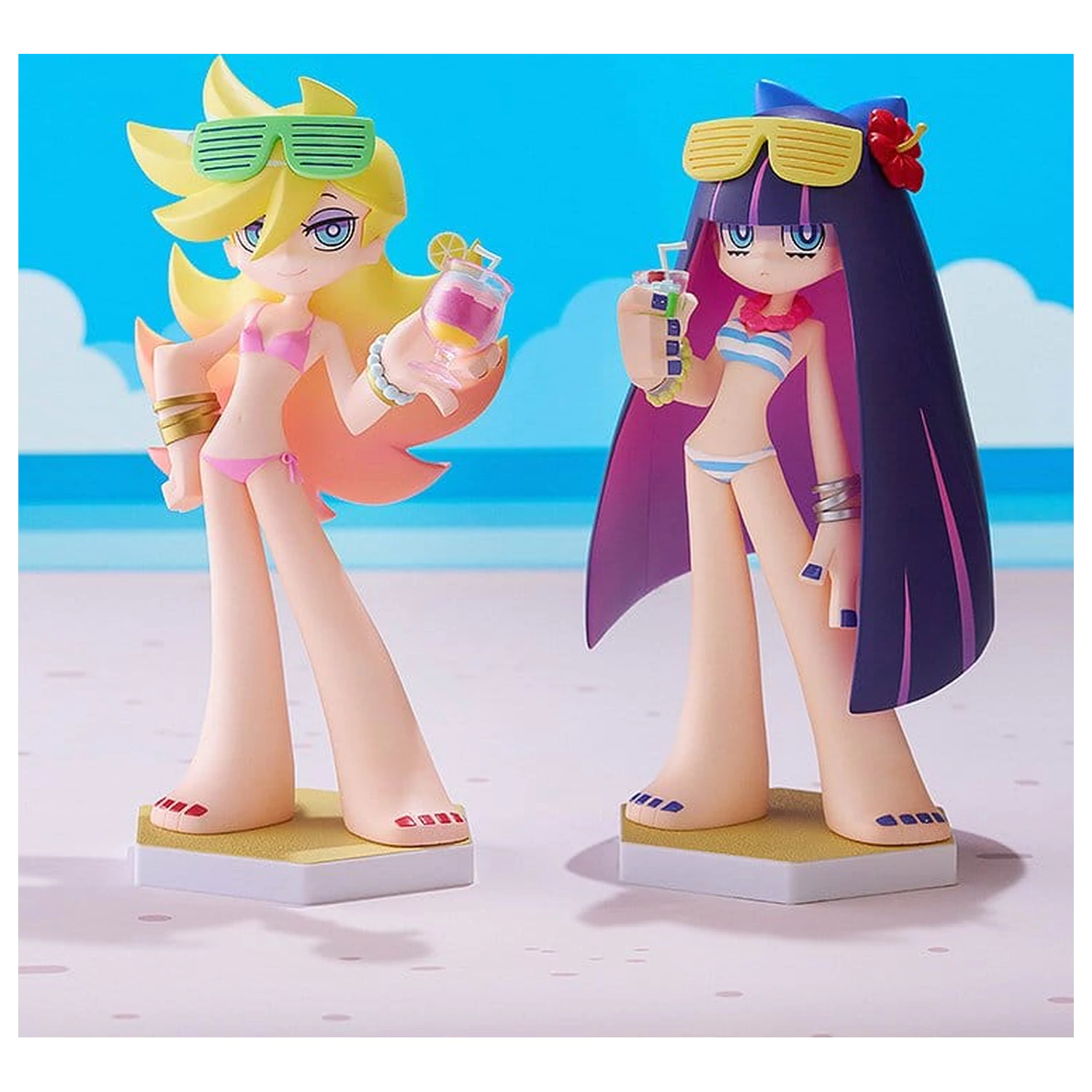 New Panty & Stocking with Garterbelt Pop Up Parade Beach Queens Stocking L Size figura 19 cm termékfotó