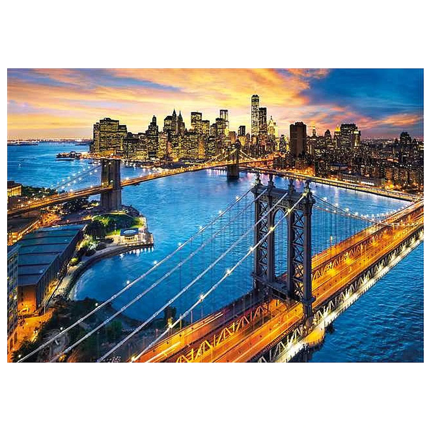 New York Bridges 3000 db-os puzzle  termékfotó