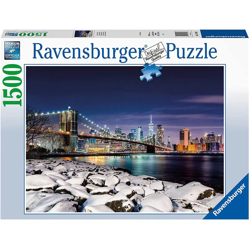 New York Winter puzzle 1500db-os termékfotó