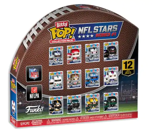 NFL Bitty Funko Bitty POP! Vinyl figura Multipack 2,5 cm termékfotó
