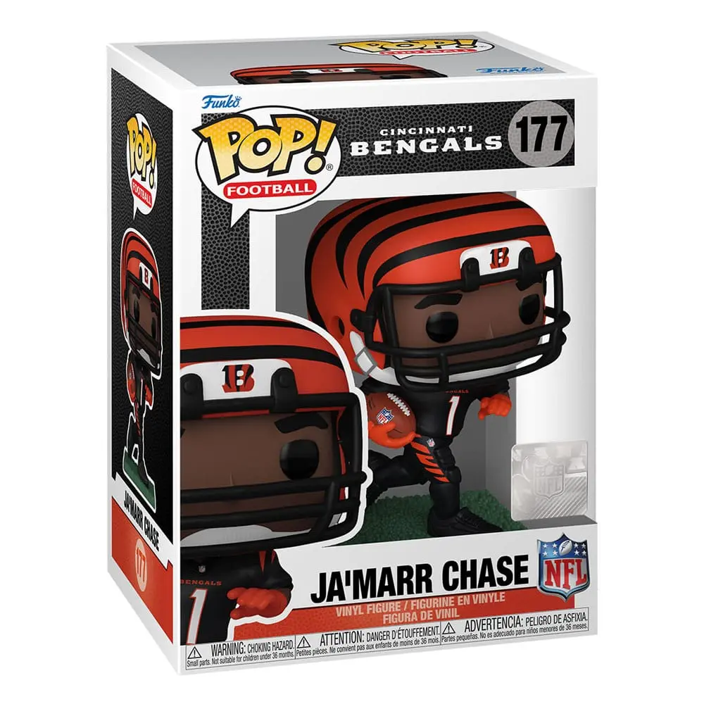 NFL Funko POP! Football Vinyl figura Bengals - JaMarr Chase 9 cm termékfotó