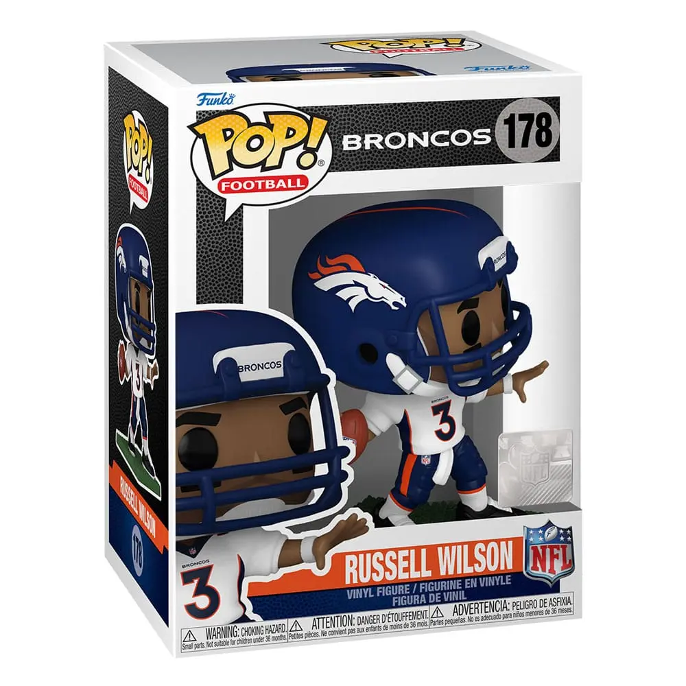 NFL Funko POP! Football Vinyl figura Broncos - Russell Wilson 9 cm termékfotó
