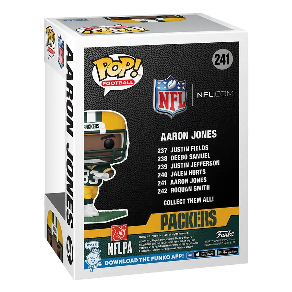 NFL Funko POP! Football Vinyl figura Packers - Aaron Jones 9 cm termékfotó