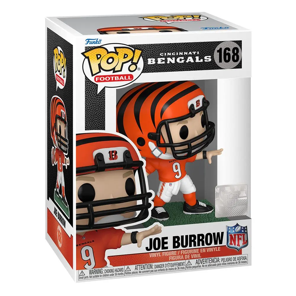 NFL Funko POP! Sports Vinyl figura Bengals - Joe Burrow 9 cm termékfotó