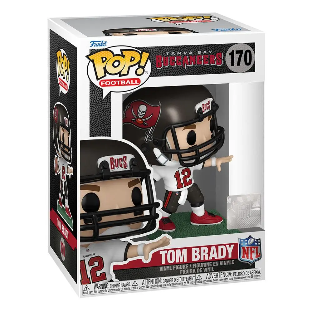 NFL Funko POP! Sports Vinyl figura Buccaneers - Tom Brady (Away) 9 cm termékfotó