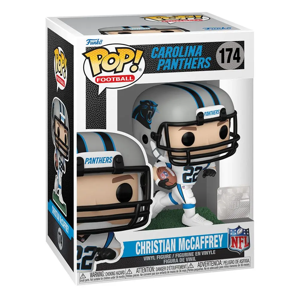 NFL Funko POP! Sports Vinyl figura Panthers - Christian McCaffrey (Away) 9 cm termékfotó