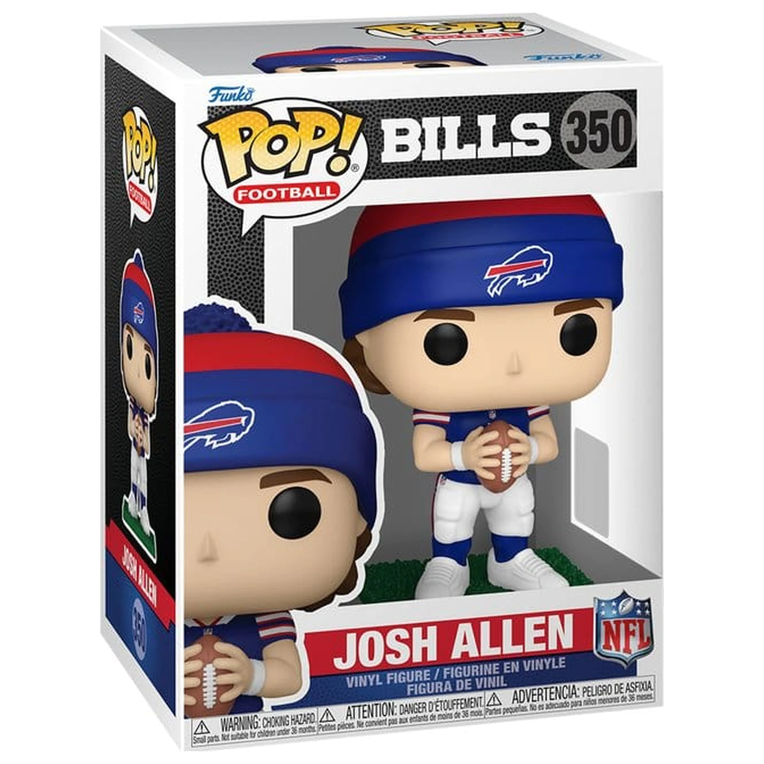 NFL Funko POP! Vinyl figura : Bills- Josh Allen (Beanie) 9 cm termékfotó