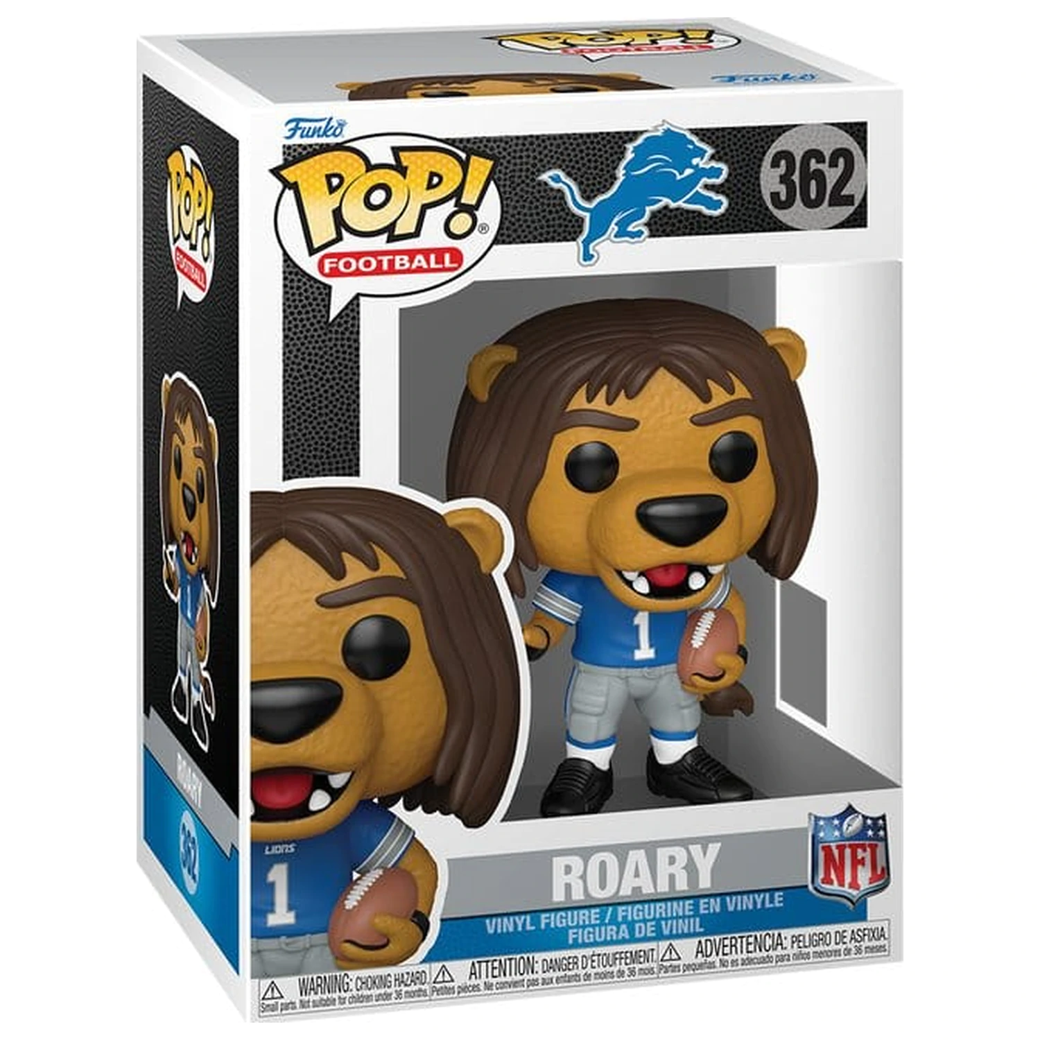 NFL Funko POP! Vinyl figura Mascots: Lions - Roary 9 cm termékfotó