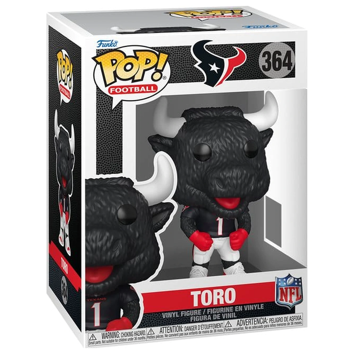 NFL Funko POP! Vinyl figura Mascots: Texans- Toro 9 cm termékfotó