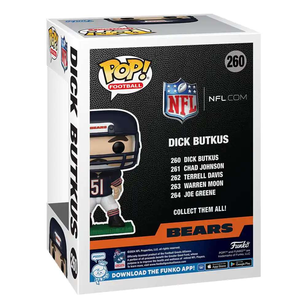 NFL: Legends Funko POP! Sports Vinyl figura Bears- Dick Butkus 9 cm termékfotó