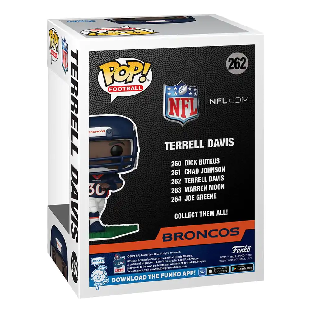 NFL: Legends Funko POP! Sports Vinyl figura Broncos- Terrell Davis 9 cm termékfotó