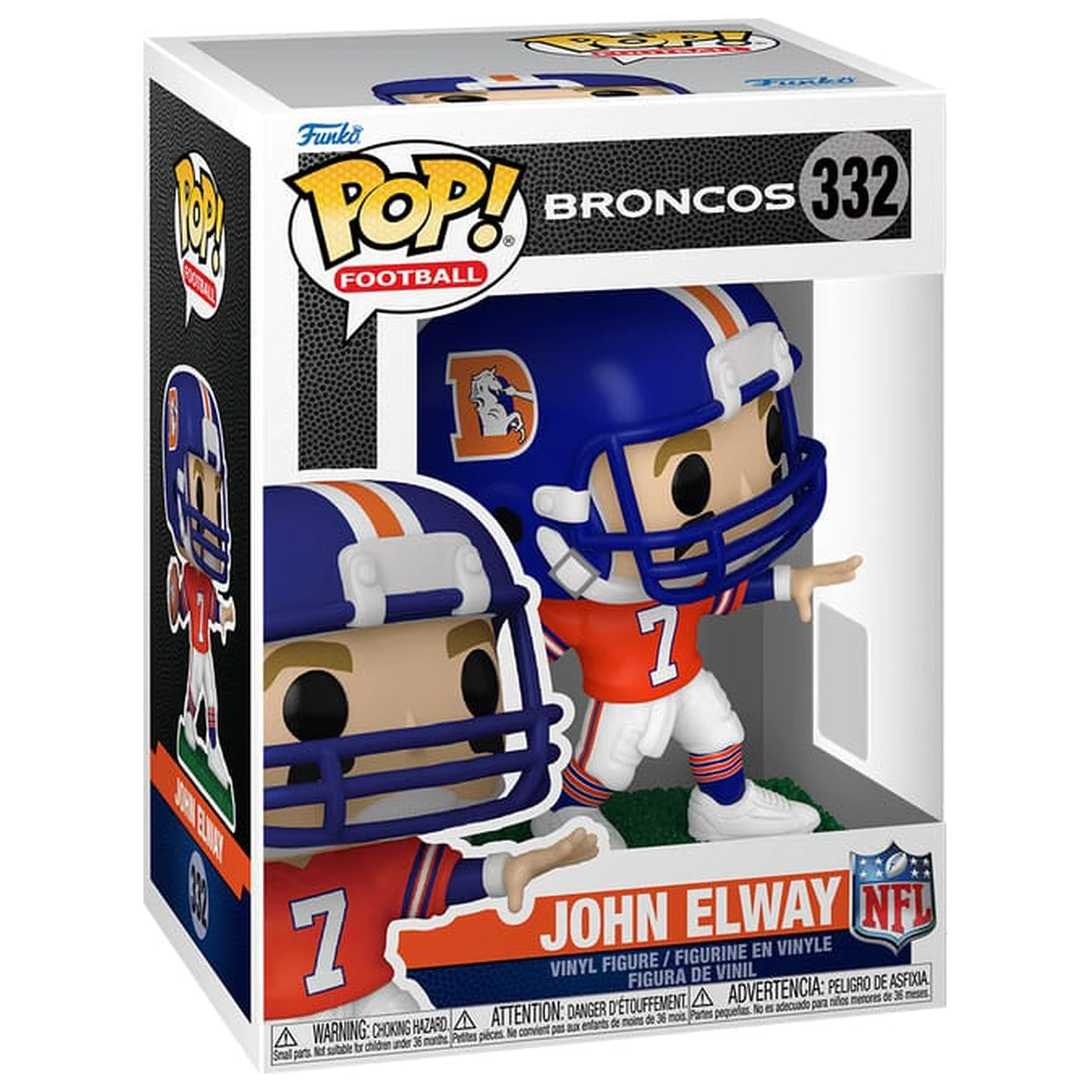 NFL: Legends Funko POP! Sports Vinyl figura Legends- John Elway(Broncos) 9 cm termékfotó