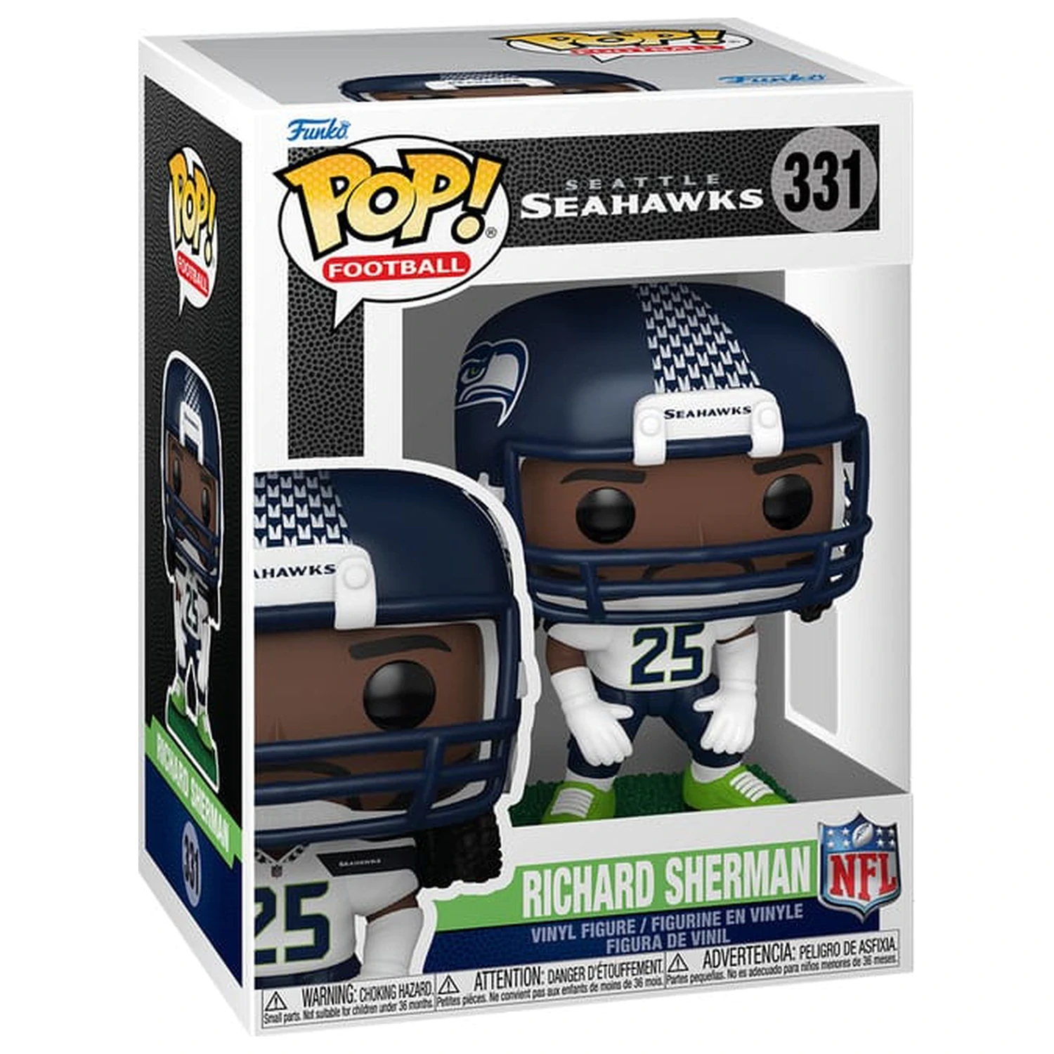 NFL: Legends Funko POP! Sports Vinyl figura Legends- Richard Sherman(Seahawks) 9 cm termékfotó
