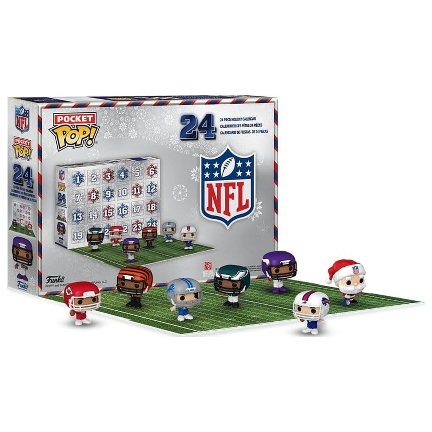 NFL Pocket Funko POP! 24 Day Countdown adventi kalendárium termékfotó
