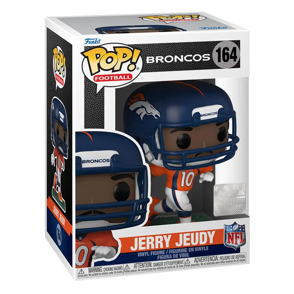 NFL POP! Sports Vinyl Broncos - Jerry Jeudy (Home Uniform) figura 9 cm termékfotó