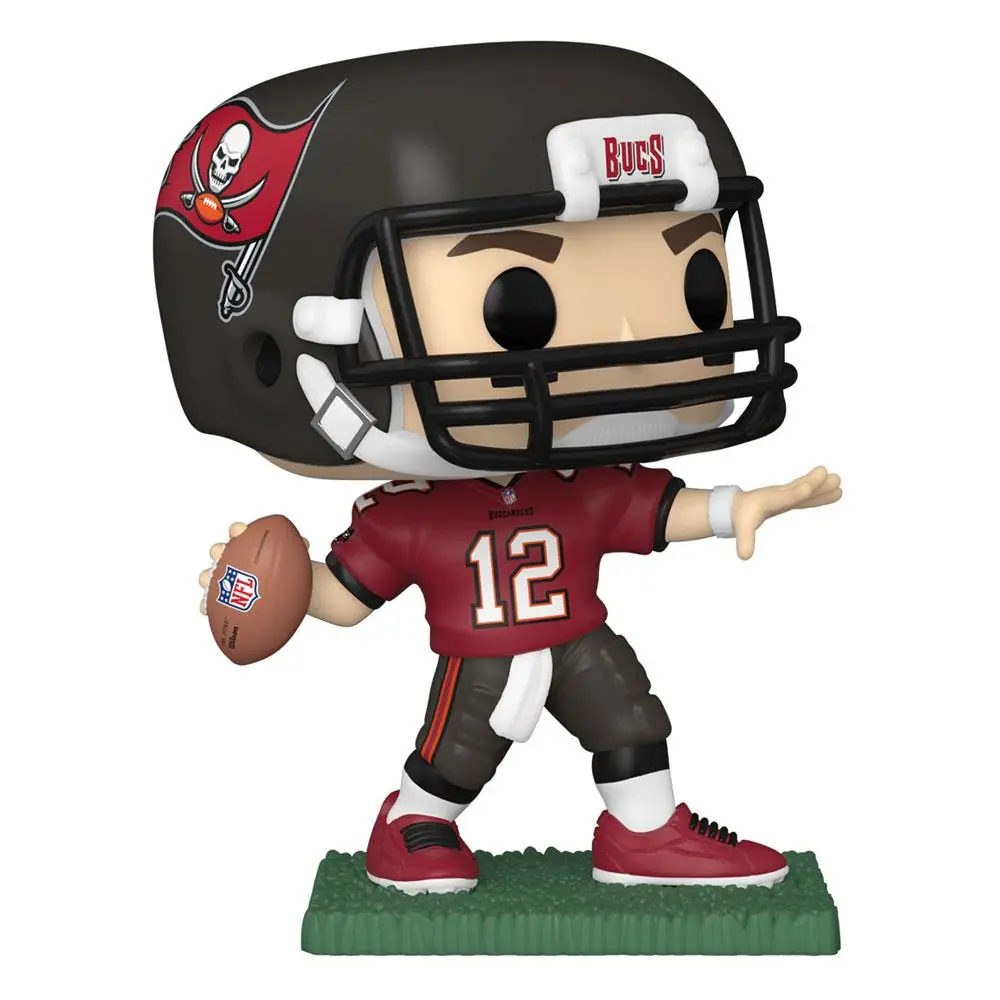 NFL POP! Sports Vinyl Bucs - Tom Brady (Home Uniform) figura 9 cm termékfotó