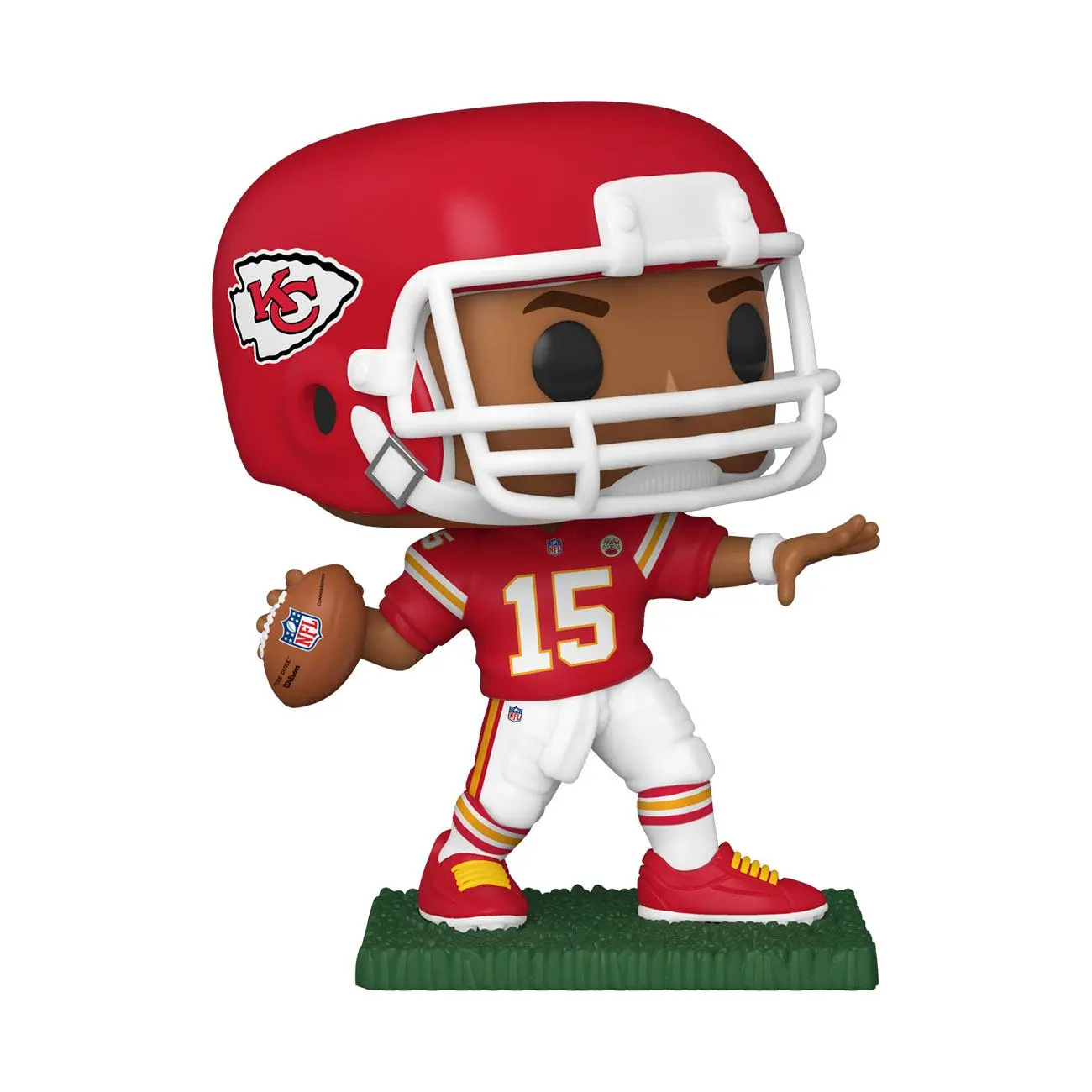 NFL POP! Sports Vinyl figura Patrick Mahomes (Kansas City Chiefs) figura 9 cm termékfotó
